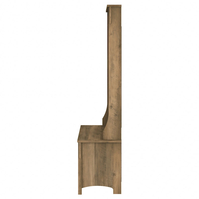 Porte-manteau d'entrée avec banc à chaussures