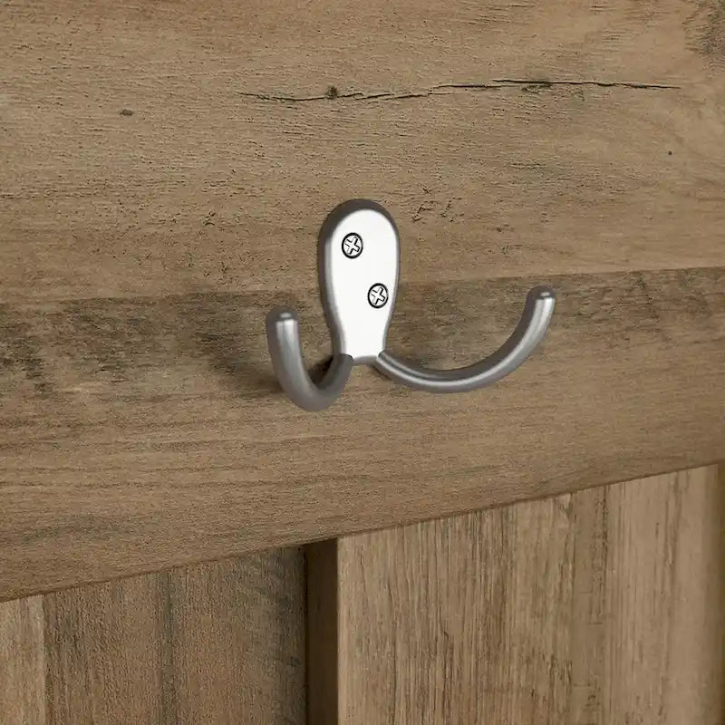 Porte-manteau d'entrée avec banc à chaussures