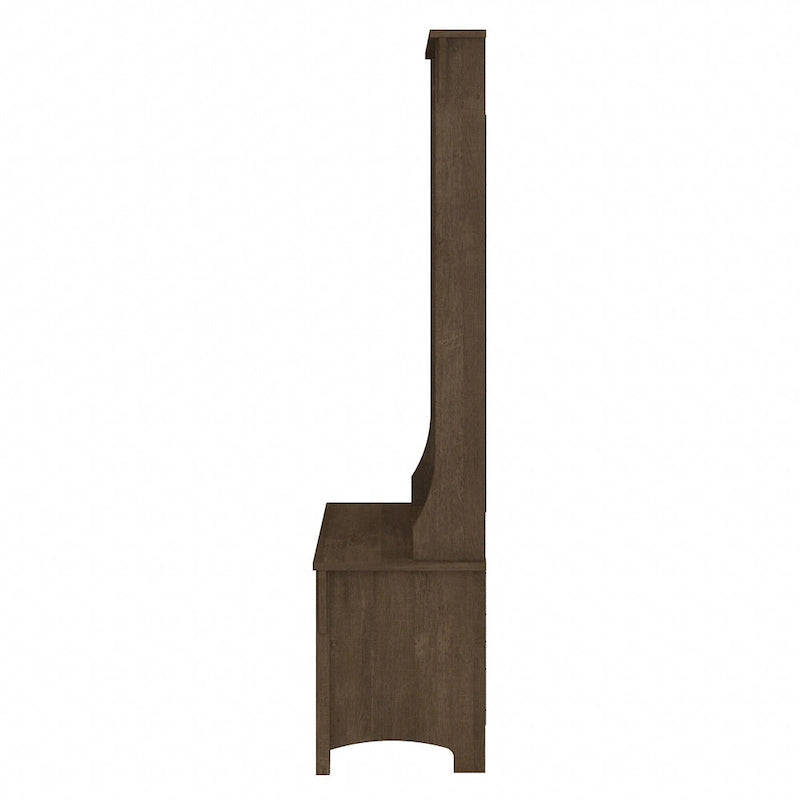 Porte-manteau d'entrée avec banc à chaussures