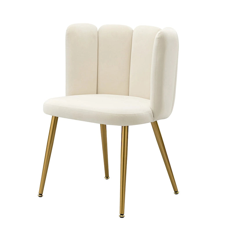 Chaise de salle à manger capitonnée