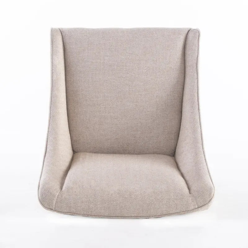 Chaise de salle à manger moderne tapissée