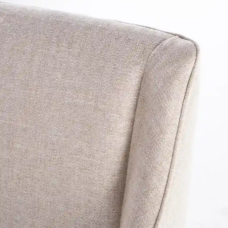 Chaise de salle à manger moderne tapissée