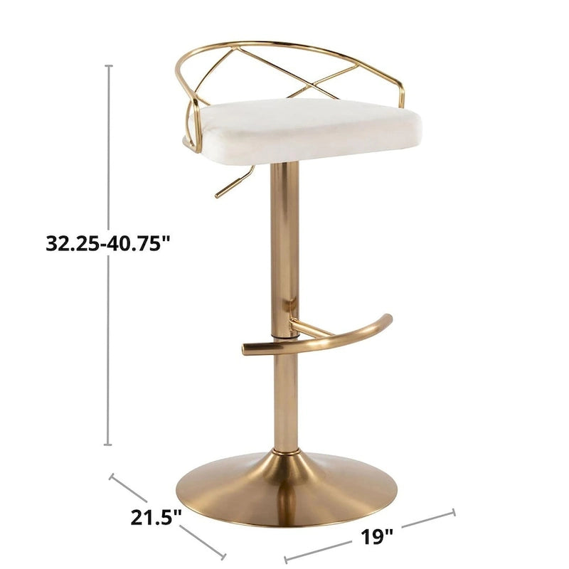 Tabouret de bar réglable Chic-Style