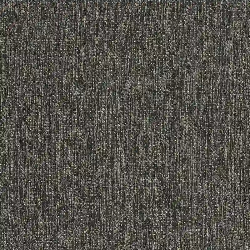 Chaise de salle à manger rembourrée à dossier arrondi — Style tissé noir