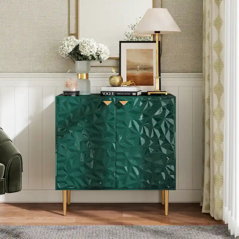 Meuble de rangement décoratif à deux portes