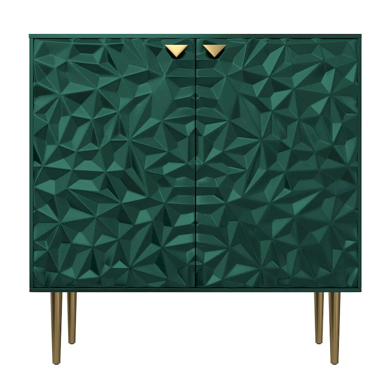 Meuble de rangement décoratif à deux portes