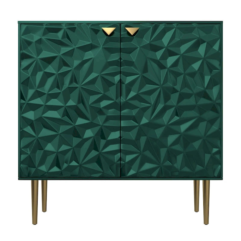Meuble de rangement décoratif à deux portes