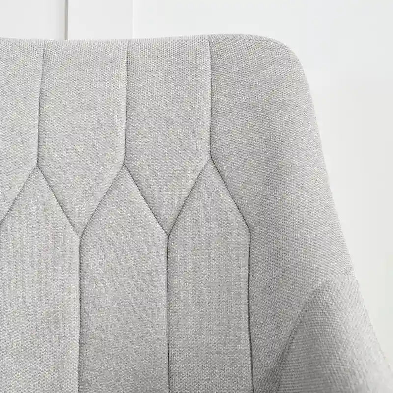 Fauteuil de relaxation rembourré avec pieds en métal