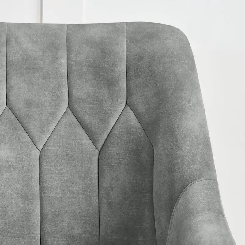 Fauteuil de relaxation rembourré avec pieds en métal