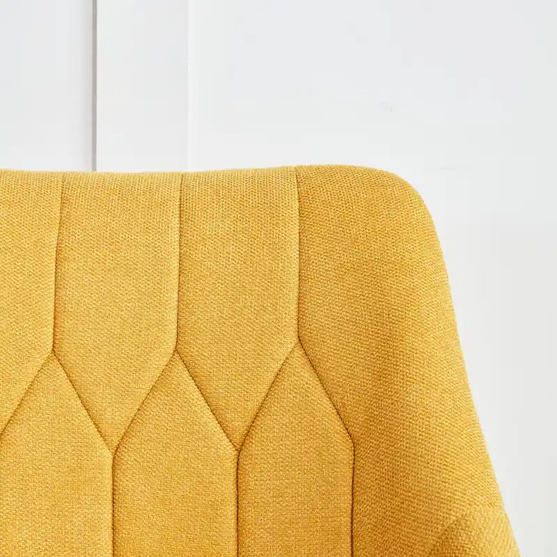 Fauteuil de relaxation rembourré avec pieds en métal
