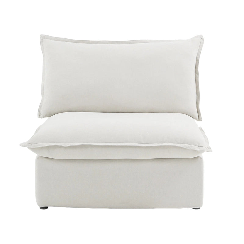 Canapé Tissu 123 — Canapé Minimaliste en Velours