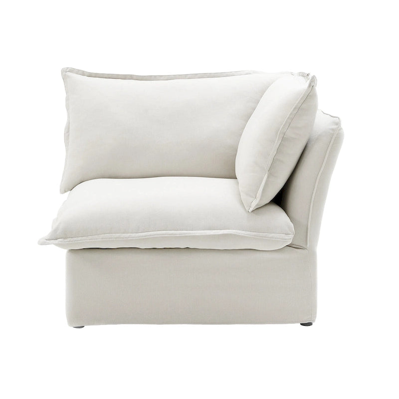 Canapé Tissu 123 — Canapé Minimaliste en Velours