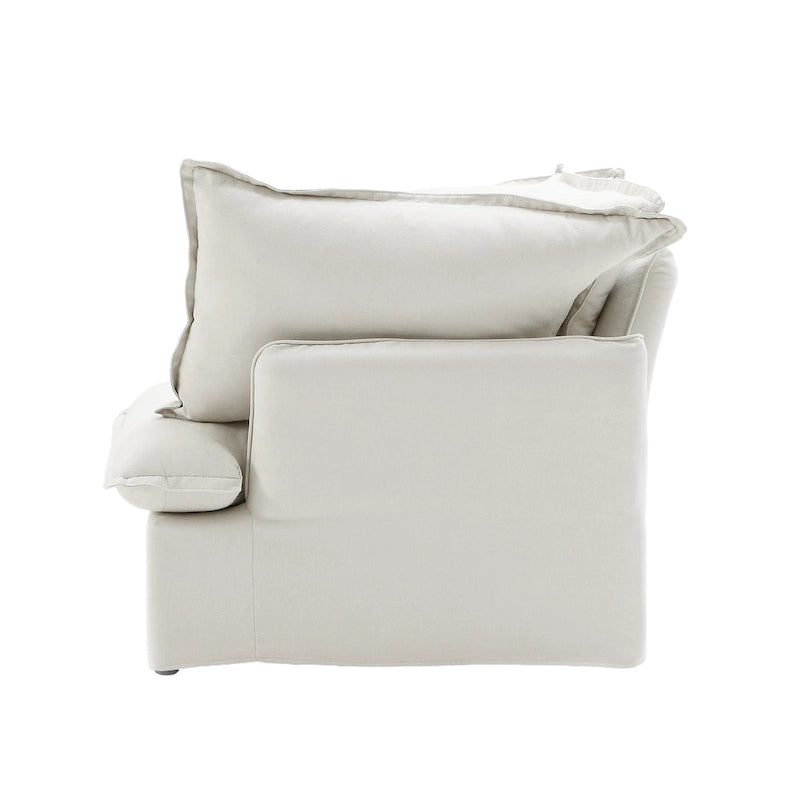 Canapé Tissu 123 — Canapé Minimaliste en Velours