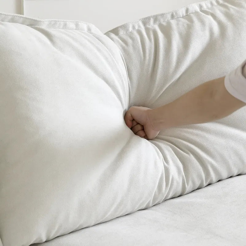 Canapé Tissu 123 — Canapé Minimaliste en Velours