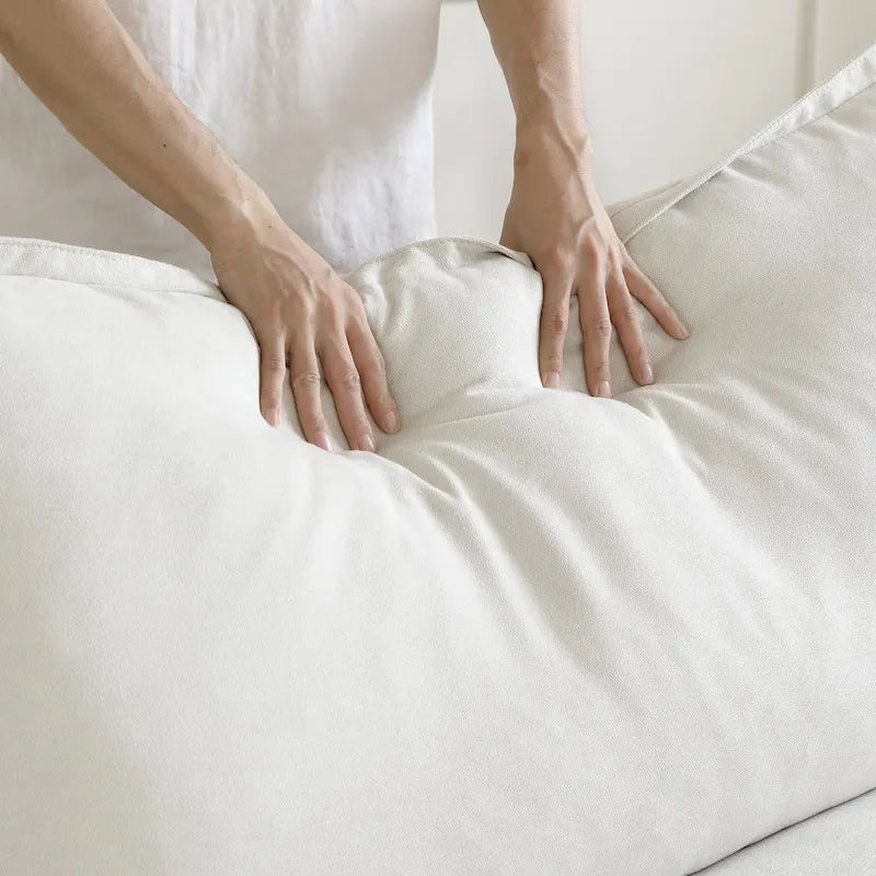 Canapé Tissu 123 — Canapé Minimaliste en Velours