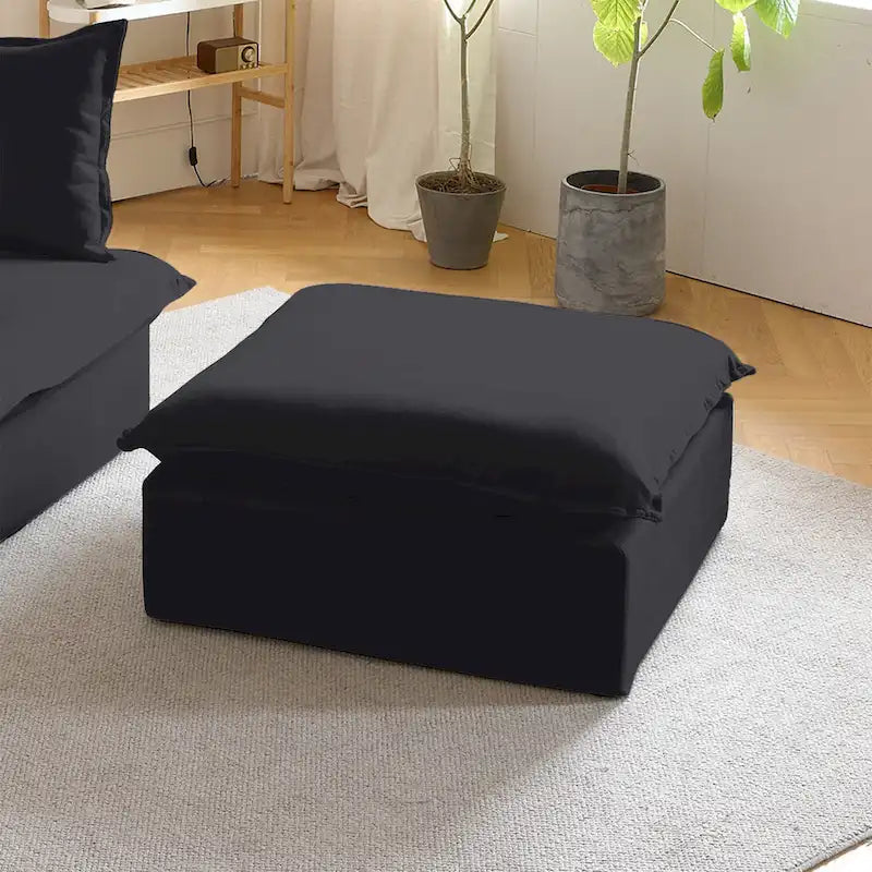 Canapé Tissu 123 — Canapé Minimaliste en Velours