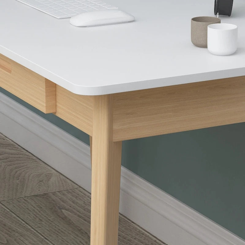 Bureau informatique avec 2 tiroirs pour la maison et le bureau